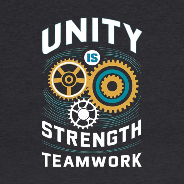 team work and togetherness by Deviant Shirts